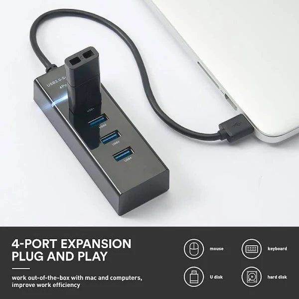 Earldom ET-HUB07 4USB Ports With Fast Data Transfer Earldom ET-HUB07 4USB Ports With Fast Data Transfer